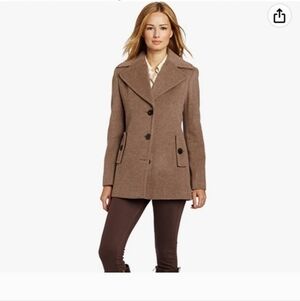 Calvin Klein Women's Brown Peacoat